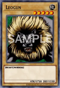 Leogun, Yu-Gi-Oh! card, EARTH
