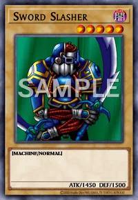 Sword Slasher, Yu-Gi-Oh! card, DARK