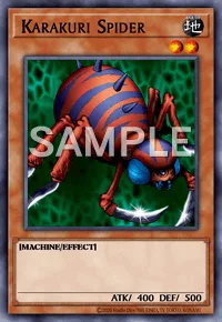 Karakuri Spider, Yu-Gi-Oh! card, EARTH