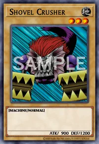 Shovel Crusher, Yu-Gi-Oh! card, EARTH