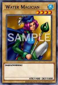 Water Magician, Yu-Gi-Oh! card, WATER