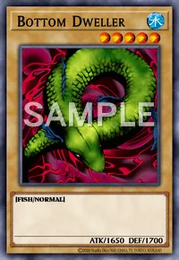 Bottom Dweller, Yu-Gi-Oh! card, WATER
