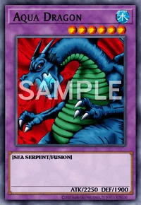 Aqua Dragon, Yu-Gi-Oh! card, WATER