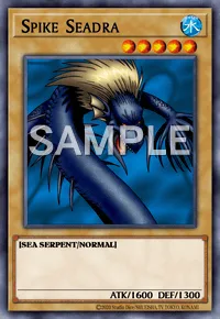 Spike Seadra, Yu-Gi-Oh! card, WATER