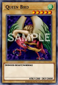 Queen Bird, Yu-Gi-Oh! card, WIND