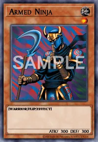 Armed Ninja, Yu-Gi-Oh! card, EARTH
