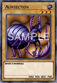 Alinsection, Yu-Gi-Oh! card, EARTH