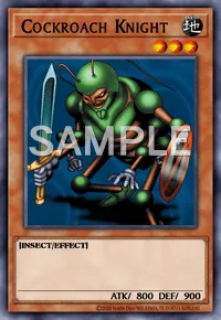 Cockroach Knight, Yu-Gi-Oh! card, EARTH