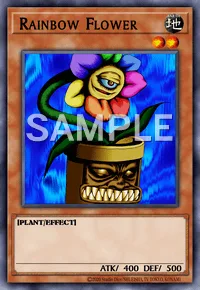 Rainbow Flower, Yu-Gi-Oh! card, EARTH