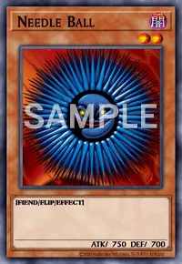 Needle Ball, Yu-Gi-Oh! card, DARK
