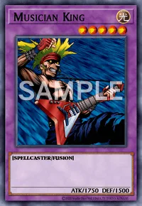 Musician King, Yu-Gi-Oh! card, LIGHT
