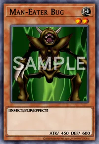Man-Eater Bug, Yu-Gi-Oh! card, EARTH