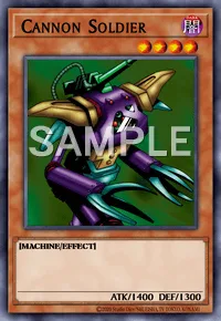 Cannon Soldier, Yu-Gi-Oh! card, DARK