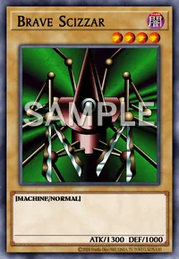 Brave Scizzar, Yu-Gi-Oh! card, DARK