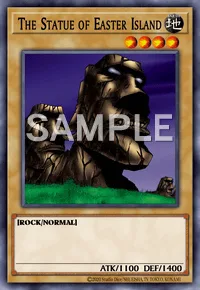 The Statue of Easter Island, Yu-Gi-Oh! card, EARTH