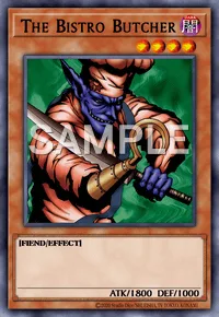 The Bistro Butcher, Yu-Gi-Oh! card, DARK