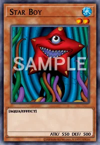Star Boy, Yu-Gi-Oh! card, WATER