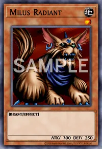 Milus Radiant, Yu-Gi-Oh! card, EARTH
