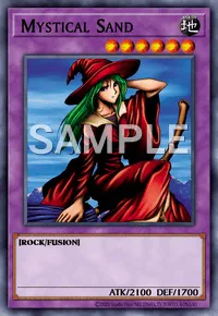 Mystical Sand, Yu-Gi-Oh! card, EARTH