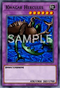 Kwagar Hercules, Yu-Gi-Oh! card, EARTH