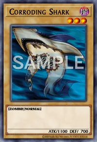 Corroding Shark, Yu-Gi-Oh! card, DARK