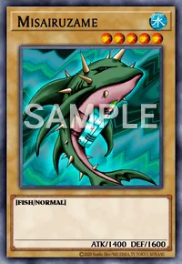 Misairuzame, Yu-Gi-Oh! card, WATER