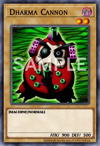 Dharma Cannon, Yu-Gi-Oh! card, DARK