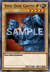 Steel Ogre Grotto #1, Yu-Gi-Oh! card, EARTH