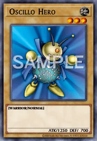 Oscillo Hero, Yu-Gi-Oh! card, EARTH