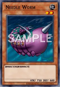 Needle Worm, Yu-Gi-Oh! card, EARTH