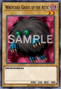 Wretched Ghost of the Attic, Yu-Gi-Oh! card, DARK