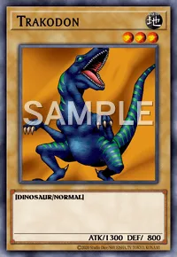 Trakodon, Yu-Gi-Oh! card, EARTH