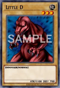 Little D, Yu-Gi-Oh! card, EARTH