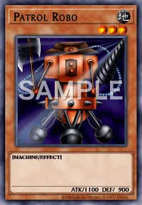 Patrol Robo, Yu-Gi-Oh! card, EARTH