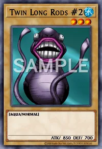 Twin Long Rods #2, Yu-Gi-Oh! card, WATER