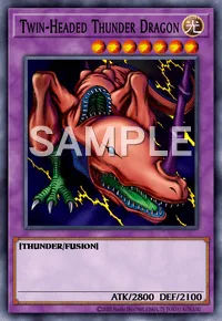 Twin-Headed Thunder Dragon, Yu-Gi-Oh! card, LIGHT