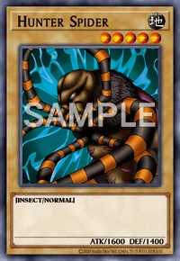 Hunter Spider, Yu-Gi-Oh! card, EARTH