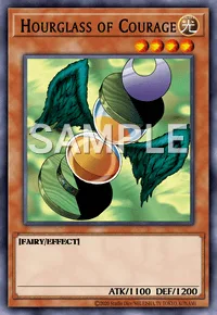 Hourglass of Courage, Yu-Gi-Oh! card, LIGHT