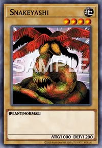 Snakeyashi, Yu-Gi-Oh! card, EARTH