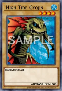 High Tide Gyojin, Yu-Gi-Oh! card, WATER