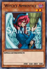 Witch's Apprentice, Yu-Gi-Oh! card, DARK
