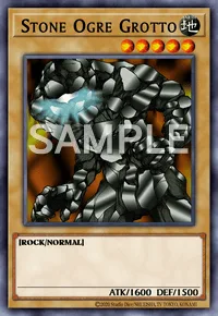 Stone Ogre Grotto, Yu-Gi-Oh! card, EARTH
