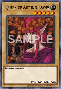 Queen of Autumn Leaves, Yu-Gi-Oh! card, EARTH