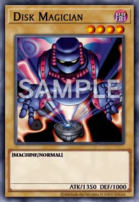 Disk Magician, Yu-Gi-Oh! card, DARK