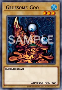Gruesome Goo, Yu-Gi-Oh! card, WATER