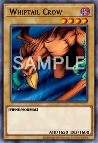 Whiptail Crow, Yu-Gi-Oh! card, DARK
