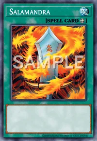 Salamandra, Yu-Gi-Oh! card, SPELL