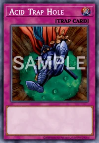 Acid Trap Hole, Yu-Gi-Oh! card, TRAP