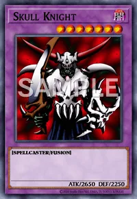 Skull Knight, Yu-Gi-Oh! card, DARK
