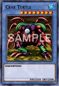 Crab Turtle, Yu-Gi-Oh! card, WATER